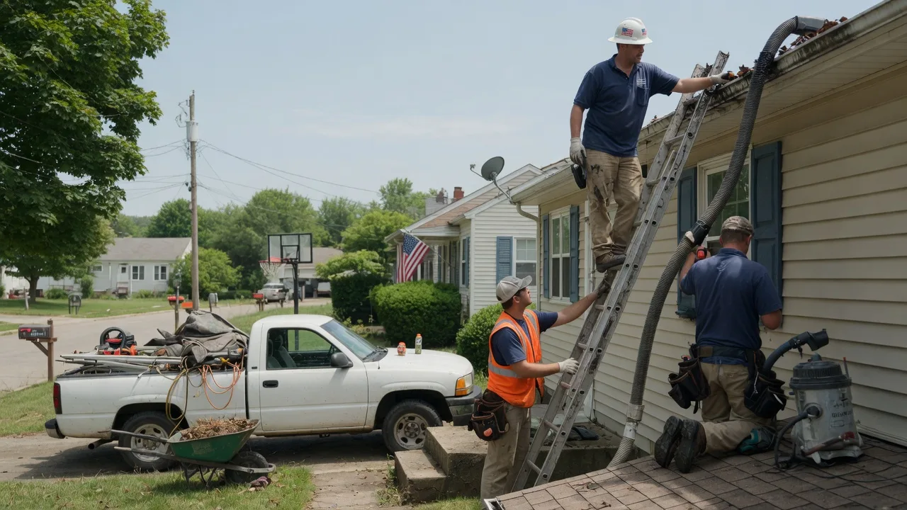 Gutter Installation in Liberty, IN near me